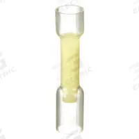 VELVAC Butt Splice Connector: Yellow, Nylon with Heat Shrink, For Wire Size 12 AWG – 10 AWG, 600 V (MPN 30430). Key specifications — Brand: VELVAC.