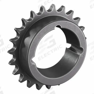 TRITAN Bushed Roller Chain Sprocket: For 40 Chain, 23 Teeth, 3.672 in Pitch Dia - Size 40 Bushed-Bore Roller Chain Sprockets