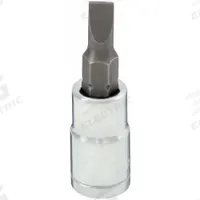 WESTWARD Socket Bit: 1/4 in Drive Size, Slotted Tip, 5 mm Tip Size, 1 1/2 in Overall Lg, Metric (MPN 54TN92). Key specifications — attr1213360: Fixed Insert; attr1213362: WESTWARD.