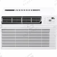 LG Window Air Conditioner: 300 sq ft – 350 sq ft, 8,000 BtuH, 115V AC, 5-15P, Cooling Only, Fixed (MPN LW8017ERSM1). Key specifications — Brand: LG; Combined Energy Efficiency Ratio (CEER) Rating: 11.4; Voltage: 115V AC; NEMA Plug Configuration: 5-15P; Special Features_Broad: Wi-Fi.