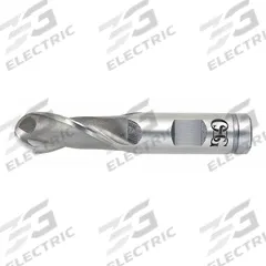 OSG Ball End Mill: Cobalt, 2 Flute, 1/2" Mill Dia, 2" LOC, 4" OAL (MPN 5217100)