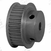 DAYTON Timing Pulley: Curvilinear, Fixed, For 9 mm Belt Wd, 36 Teeth, 3 mm Pitch, Aluminum (MPN 36-3M09-6FA3). Key specifications — Brand: DAYTON; Finish: Clear Anodized; For Belt Series: Powerhouse®.