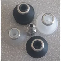 SMC Vacuum Pad Test Kit: 25 mm Pad Dia, 25.4 mm Pad Ht, Bellows/Flat, NBR/Silicone, Black/Clear, 50A (MPN RFKSS-GAS0068). Key specifications — attr1019254: SMC; attr1019234: RFKSS-GAS0068.