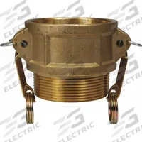 Cam and Groove Coupling: 5 in Coupling Size, 5 in Hose Fitting Size, 5 in -8 Thread Size, Nitrile (MPN G500-B-BR). Key specifications — Gasket Material: Nitrile; Thread Size: 5 in -8; Brand: DIXON VALVE & COUPLING.