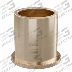 Flanged Sleeve Bearing: Bronze, SAE 841, 18 mm Bore, 22 mm OD, 25 mm Lg, -35°F to 300°F, 5 PK (MPN FFM1822-25B). Key specifications — System of Measurement: Metric; Material Grade: SAE 841; Flange Type: Flanged; Brand: OILITE.