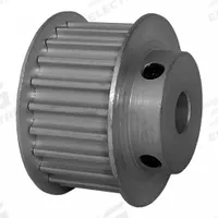 DAYTON Timing Pulley: Curvilinear, Fixed, For 15 mm Belt Wd, 22 Teeth, 5 mm Pitch, Aluminum (MPN 22-5M15M6FA8). Key specifications — Brand: DAYTON; Finish: Clear Anodized; For Belt Series: Powerhouse®.