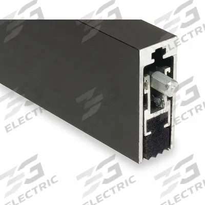 NATIONAL GUARD Automatic Door Bottom: Single Fin Insert, Aluminum, 48 in Lg, 2 5/16 in Wd - Automatic Door Bottoms