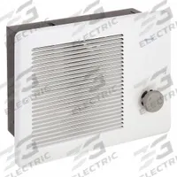 BROAN Recessed Electric Wall-Mount Heater: 1125/1500/750 W/1500 W, 120/208/240V AC, Single Phase (MPN 174). Key specifications — Grille Color: White; Programming Capability: Non-Programmable; Wattage Output: 1125/1500; Voltage, Phase: 120/208/240V AC, 1-phase; Rough-In Dimensions - H x W x D: 7-3/4 in x 10-1/4 in x 3-3/4 in; Nominal Voltage - HVAC: 208V AC; Brand: BROAN; Phase: Single.