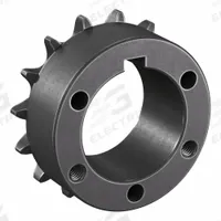 TSUBAKI Sprocket: For 50 Chain, 15 Teeth, 3.006 in Pitch Dia, 3.315 in Outside Dia, Steel (MPN 50P15). Key specifications — Brand: TSUBAKI; Required Bushing Series: P1.