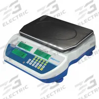 ADAM EQUIPMENT Industrial Bench Scale: 11 3/4 in x 8 1/4 in, 8 lb Wt Capacity - Imperial (MPN CCT4). Key specifications — attr1341383: RS-232; attr1341384: 0.1 g/0.0002 lb; attr1341400: ADAM EQUIPMENT; attr1383935: Stainless Steel.