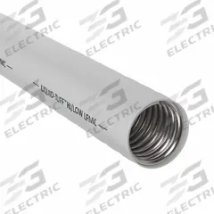 Liquid-Tight Flex Metal Conduit: 4 in Trade Size, Gray, 25 ft Nominal Lg, 6900 (MPN 6911-22-00). Key specifications — Conduit Color: Gray; Brand: AFC; Series: 6900.