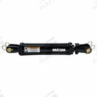 MAXIM Hydraulic Cylinder: 4 in Bore Dia., 18 in Stroke Lg, 1/2 in NPT Port Size, 1 1/2 in Rod Dia. (MPN 218366). Key specifications — attr98892: MAXIM; attr95592: Double Acting; attr1382128: 1/2 in NPT.