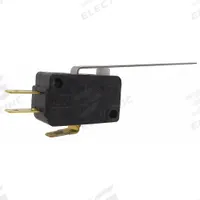 HONEYWELL Miniature Snap Action Switch: Lever Actuator, 1NO/1NC, Quick Connect (MPN V7-1A17D8-057). Key specifications — AC Contact Rating: 5 A @ 250 V; Electrical Connection: Quick Connect; Series: V7; Brand: HONEYWELL.