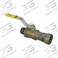 VIEGA MEGAPRESS Manual Two-Way Ball Valve: 3/4 in, Bronze, Straight, 125 psi Max. Pressure (CWP) (MPN 30665). Key specifications — Brand: VIEGA MEGAPRESS; Handle: Locking Lever.