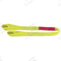 LIFT-ALL Web Sling: Type 4, Polyester, 2 Plies, 9 ft Sling Lg, 3,200 lb Vertical Hitch Capacity (MPN EE2801DTX9). Key specifications — Brand: LIFT-ALL; Tag Type: Standard Tag.
