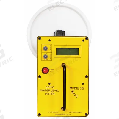 GLOBAL WATER Sonic Water Level Meter: 1,200 ft Max Dp to Water - Water Level Testers