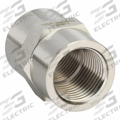 APPROVED VENDOR Metal Pipe Straight: Straight, 1/2 in x 1/2 in, Class 1000, 1,000 psi - Nickel-Plated Threaded High-Pressure Pipe Fittings
