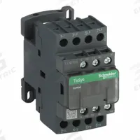 SCHNEIDER IEC Magnetic Contactor: Non-Reversing, 4 Poles, 4NO Contacts, 25 A, 24V AC Coil (MPN LC1DT25B7). Key specifications — Brand: SCHNEIDER; Integrated Surge Suppression: No.