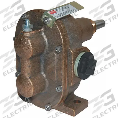 Dayton Rotary Gear Pump Head: Magnetic Drive, Bronze Body, 1/2" FNPT, 10.7 gpm - Pedestal-Mount Rotary Gear Pumps