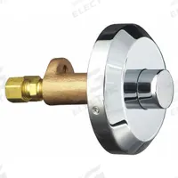 ZURN Metal Push Button Assembly: Brass, Mfr Part # PH6000-HYLP-MBP. Key specifications — Product Type: Metal Push Button Assembly; Brand: ZURN; Manufacturer Part Number: PH6000-HYLP-MBP.