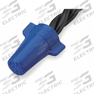 IDEAL Twist-On Wire Connectors: Blue, Wire Sizes 6 AWG – 6 AWG, 600 V, 25 - General Purpose Wire Connectors