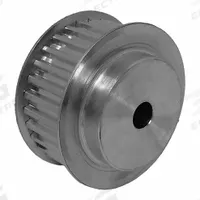 DAYTON Timing Pulley: Trapezoidal, Plain, For T5 Timing Belt Section, For 16 mm Belt Wd, 30 Teeth (MPN 27T5/30-2). Key specifications — Brand: DAYTON; Tooth Profile: Trapezoidal; Finish: Plain.