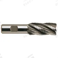 YG-1 Roughing End Mill: Cobalt, 6 Flute, Coarse Pitch, 1-1/2" Mill Dia, 2" LOC, 4-1/4" OAL (MPN 60457)