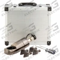 BVA HYDRAULICS Hydraulic Nut Splitter: 5/16 in to 1/2 in Bolt Size Range, 5 ton Nominal Capacity (MPN HNS05T). Key specifications — attr96694: 5/16 in to 1/2 in; attr96695: 1/2 in to 3/4 in; attr98161: HNS05T; attr98871: BVA HYDRAULICS.