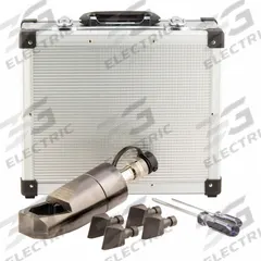 BVA HYDRAULICS Hydraulic Nut Splitter: 5/16 in to 1/2 in Bolt Size Range, 5 ton Nominal Capacity (MPN HNS05T). Key specifications — attr96694: 5/16 in to 1/2 in; attr96695: 1/2 in to 3/4 in; attr98161: HNS05T; attr98871: BVA HYDRAULICS.