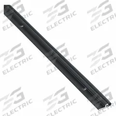 NATIONAL GUARD Door Weatherstripping: Bulb Insert, 3 ft Lg, 7/8 in Wd, 13/16 in Ht (MPN 155VDKB-36). Key specifications — Insert Material: Vinyl; Flange Material: Aluminum; Brand: NATIONAL GUARD.