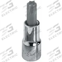 SK PROFESSIONAL TOOLS Socket Bit: 1/4 in Drive Size, Torx Tip, T15 Tip Size, 2 3/4 in Overall Lg (MPN 42915). Key specifications — attr1213209: Replaceable Insert; attr1213211: SK PROFESSIONAL TOOLS.