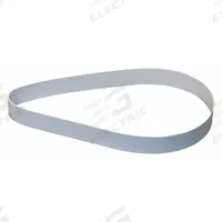 ZEBRA SKIMMERS Belt: Polyurethane, 1 in W x 32.8 in L, For Use w/ BPF1-08/BPF1-08(E) (MPN BP-12). Key specifications — For Use with Mfr Model Number: BPF1-08; Manufacturer Part Number: BP-12; Brand: ZEBRA SKIMMERS CORP.; Belt Material: Polyurethane.