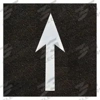 3M Pavement Tape Symbols & Legends: Pressure Sensitive Adhesive, 2 yd Lg, 24 in Wd, Polymer, 2 PK (MPN L380IES-A6). Key specifications — Product Type: Pavement Tape Symbols & Legends; Color: White; Brand: 3M; Installation Method: Pressure Sensitive Adhesive; Legend: Straight Arrow.