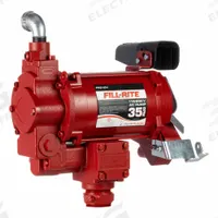 FILL-RITE Electric Drum Pump: 35 gpm Max. Flow Rate, 230 V AC, 3/4 hp HP, Pump Only, Cast Iron (MPN FR310VN). Key specifications — Brand: FILL-RITE; Rated Voltage: 230 V AC; Discharge Hose Size: Not Included; Nozzle Type: Not Included.