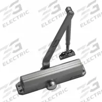 PDQ Door Closer: Parallel Mounting Type, Grade 3 - Light Duty, Aluminum, 11 1/4 in Lg, 2 in Wd (MPN 3101 BC PA HO 689). Key specifications — Manufacturer Part Number: 3101 BC PA HO 689; Brand: PDQ; Closer Series: 3100; Compatible with Series: 1260; Location Use: Interior/Exterior; Spring Type: Adjustable; Product Type: Door Closer; Spring Size: 4.