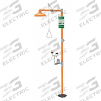 GUARDIAN EQUIPMENT Shower with Eyewash: Floor Mnt, No Bowl, Galvanized Steel Pipe, Std Mounting (MPN G1931). Key specifications — Brand: GUARDIAN EQUIPMENT.