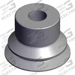 SMC Bellows Pad: w/o Adapter, 15 mm Pad Dia, Conductive Silicone, 50-70, Black, 11 mm Pad Ht (MPN ZP2-B15MBGS). Key specifications — attr1019168: 50-70; attr1019165: ZP2-B15MBGS; attr1019167: SMC; attr1019180: Black.