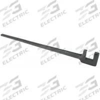 WESTWARD F-Type Valve Wheel Wrench: 1 1/2 in Head Size, 26 1/2 in Overall Lg, Alloy Steel (MPN 5PWF5). Key specifications — attr310395: No; attr310394: Powder-Coated; attr310393: Alloy Steel; attr324959: WESTWARD.