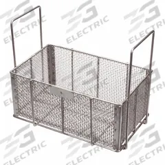 MARLIN STEEL WIRE PRODUCTS Parts Washer Basket: Rectangular, Stainless Steel, Silver, 9 in Basket Wd (MPN 00-00368188-38). Key specifications — Handle Included: Handle Included; Mesh Opening Size: #4; Stackable: Stackable; Lid Included: Lid Not Included; Brand: MARLIN STEEL WIRE PRODUCTS.
