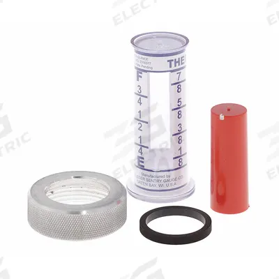 KRUEGER Repair Kit with Aluminum Nut,Type H: For Repairs Type H Level - Repair Tools for Pressure Gauges
