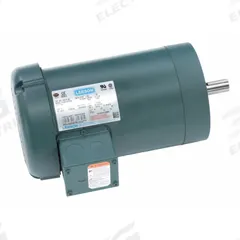 LEESON General Purpose Motors: C-Face Mount, Totally Enclosed Air-Over, 3 hp, 208-230/460V AC (MPN 122171.00). Key specifications — Brand: LEESON; Nameplate Voltage @ 60 Hz: 208-230/460V AC; Full Load Current @ 60 Hz: 8.8-8.0/4.0 A; Nameplate RPM @ 60 Hz: 3,490 RPM; Motor Enclosure: TEAO.