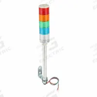 SCHNEIDER Tower Light Assembly: 5 Tier, Blue/Clear/Green/Orange/Red, No Sounder Tier, Steady, XVC6B5. Key specifications — Manufacturer Part Number: XVC6B5; Brand: SCHNEIDER; Operating Voltage: 24V; Light Tier Color: Red.