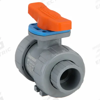 HAYWARD FLOW CONTROL Manual Two-Way Ball Valve: 1 in, CPVC, Straight - CPVC Ball Valves