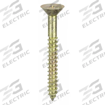 APPROVED VENDOR Concrete Anchor Screw: 1 1/2 in Overall Lg, 5/32 in Dia, Steel, Zinc Yellow - Flat-Head Screw Anchors