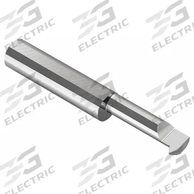 MICRO 100 Threading Tool: 3/8 in Shank Dia., Bright (Uncoated) - Machining
