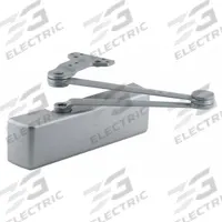 LCN Door Closer: Parallel Mounting Type, Grade 1 - Heavy Duty, Aluminum, 12 1/4 in Lg, 2 1/4 in Wd (MPN 4040XP-CUSH AL). Key specifications — Manufacturer Part Number: 4040XP-CUSH AL; Brand: LCN; Closer Series: 4040XP; Closer Type: Non-Hold Open; Location Use: Interior/Exterior; Spring Type: Adjustable; Product Type: Door Closer; Spring Size: 6.