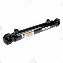 MAXIM Welded Hydraulic Cylinder: 1.5 in Bore Dia., 8 in Stroke Lg, 15 1/4 in Retracted Lg, 5,300 lb (MPN 400507). Key specifications — attr95618: Double Acting; attr98893: MAXIM.