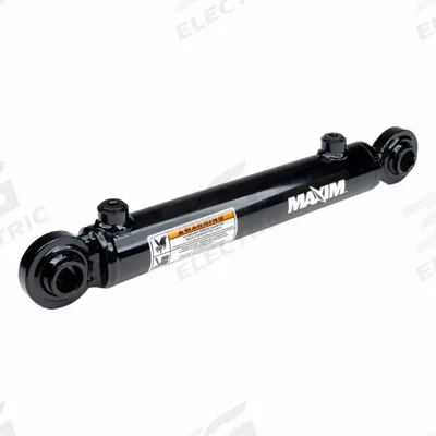 MAXIM Welded Hydraulic Cylinder: 1.5 in Bore Dia., 8 in Stroke Lg, 15 1/4 in Retracted Lg - Swivel-Ball Mount Welded Hydraulic Cylinders