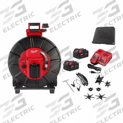MILWAUKEE Pipeline Inspection Reel: M18 Modular Pipeline Inspection System, 325 ft Lg. - Milwaukee Pipe Inspection Camera Reels