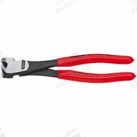 KNIPEX End Cutting Nippers: 6 5/16 in Overall Lg, For 0.19 in Max Wire Thick, Chrome Vanadium Steel (MPN 67 01 160). Key specifications — attr308479: Plastic; attr308478: Chrome Vanadium Steel; attr324866: KNIPEX.